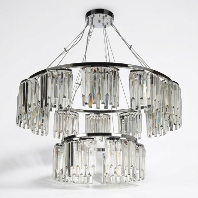 Kronleuchter Deckenleuchte Moderne Runde Lampe Kristall Design Leuchten