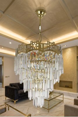 Kronleuchter Deckenleuchte Kronleuchter Lampe Wohnzimmer Deckenlampe Kristall