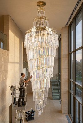 Kronleuchter Deckenleuchte Luxus Design Kristall Leuchte Wohnzimmer Lampe gold