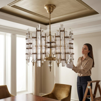 Kronleuchter Wohnzimmer Deckenleuchte Stil Moderne Schlafzimmer