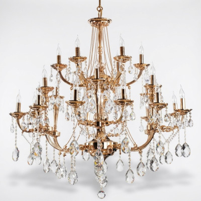 Königlicher Kronleuchter Deckenleuchte Lampe Leuchte Wohnzimmer Deckenlampe