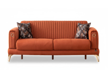Elegante Sofagarnitur 3-Sitzer Modernes Design für stilvollen Wohnkomfort