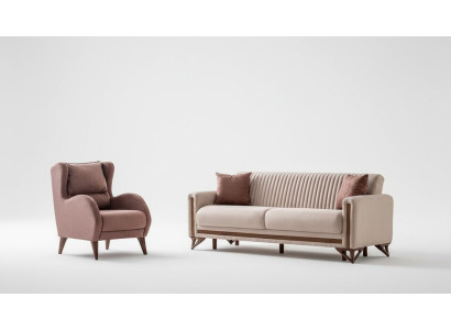 Bequeme Sofagarnitur 3+1 Sitzer – Stilvolles Design für komfortables Wohnen