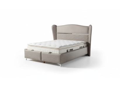 Luxuriöses Boxspringbett Elegantes Design für höchsten Komfort stilvolles Wohnen