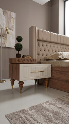 Nachttisch Konsolen Tische Schlafzimmer Möbel Beistelltisch Tisch Holz