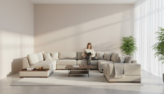 Ecksofa U Form Wohnzimmer Luxus Couchen Design Sofa Couch Wohnlandschaft