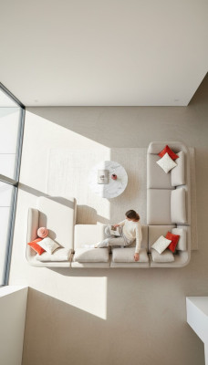 Eckcouch Möbel Polster Sofa Couchen Wohnzimmer Wohnlandschaft Stoff