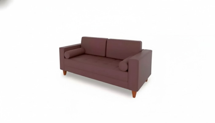 Moderner Zweisitzer Polstermöbel Sitzcouch Textilsofas Büroeinrichtung