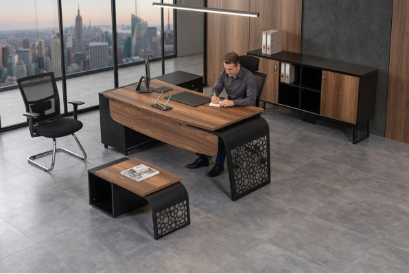 Büro Couchtisch Arbeitzimmer Moderne Beistelltisch Designer Tisch