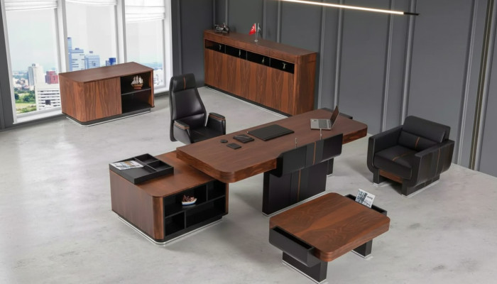 Couchtisch Arbeitszimmer Büro Möbel Luxus Holz Modern Neu Design