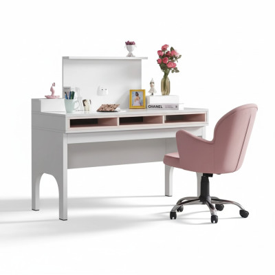 Sekretär Schreibtisch Tisch 130x60x120 Schreibtische Tische Möbel Holz Computer