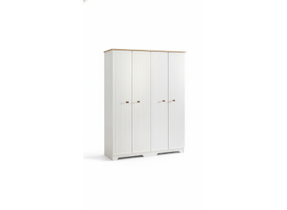 Klassische Möbel Regal Schränke Schrank Schlafzimmer Holz 160cm Luxus