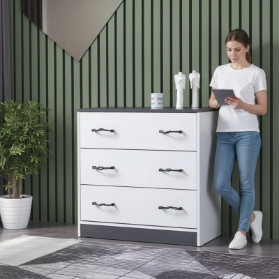 Kommode Sideboard Schrank Anrichte Schränke Möbel Anrichte Kommoden 82x81x42