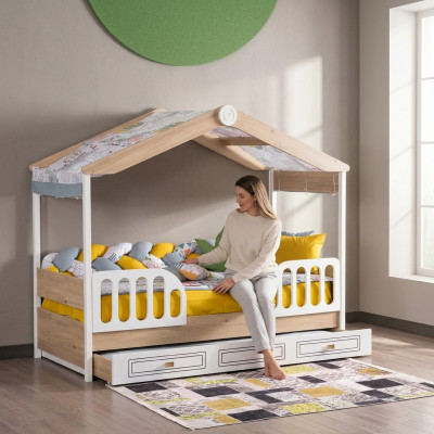 Kinder Betten Holz Schlafzimmer Wohnung Möbel Neu Bett Jugendzimmer