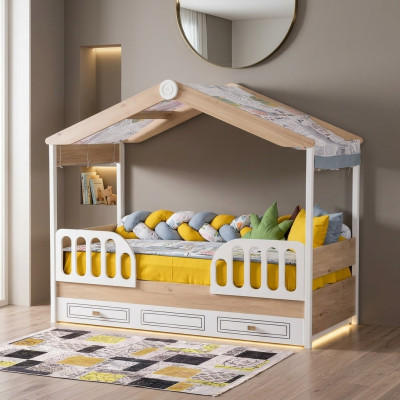 Kinder Betten Holz Schlafzimmer Wohnung Möbel Neu Bett Jugendzimmer