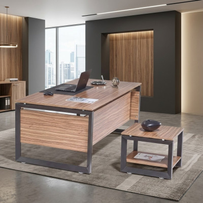 Brauner Quadratischer Couchtisch Luxus Holz Möbel Wohnzimmer Design 