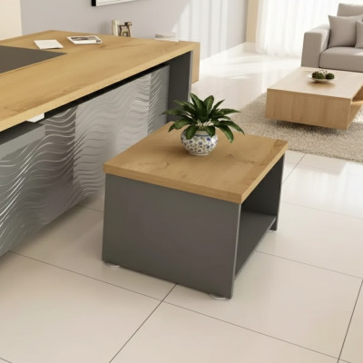 Moderner Brauner Ablagetisch Couchtisch Luxus Designer Einrichtung