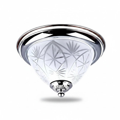 Lampen Lüster Deckenleuchter Kronleuchter Deckenlampe Silber Glas Neu