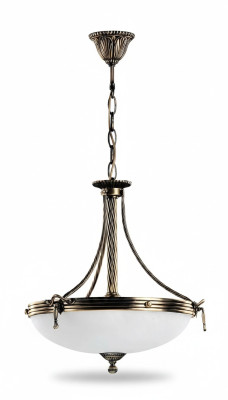 Kronleuchter Deckenleuchter Lüster Modern Deckenlampe Weiß Glas Lampen