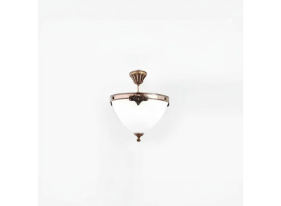 Kronleuchter Deckenlampe Deckenleuchter Lampe Lüster Glas Art Weiß