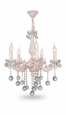 Lüster Deckenleuchter Luxus Beige Kronleuchter Deckenlampe Kristall