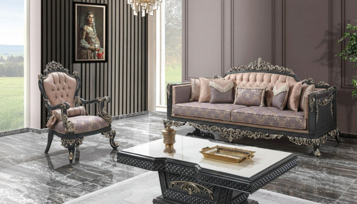 Luxus Sofagarnitur Komplette Couchgarnitur Grau Polstersofa Stoffsofa sofa