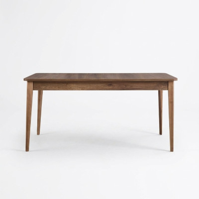 Esszimmertisch Esstisch Tisch Holz Braun Ausziehbar 160 cm Esszimmer