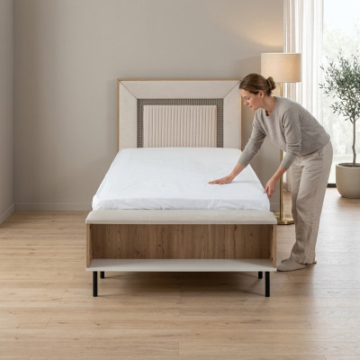 Kinderbett Bettrahmen Bett Kinderzimmer Bettgestelle Braun Holz Betten