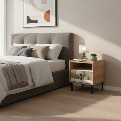 Nachttisch Nachtkosolen Konsolen Holz Kinderzimmer Modern Braun Tisch