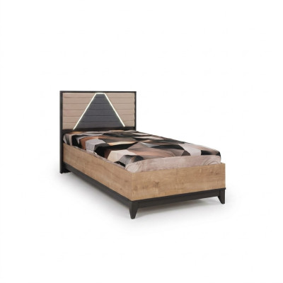 Kinderbett Bettrahmen Bett Kinderzimmer Bettgestelle Braun Holz Betten