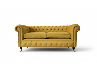 Dreisitzer Sofa 3 Sitzer Sofas Polster Möbel Couchen Chesterfield Neu