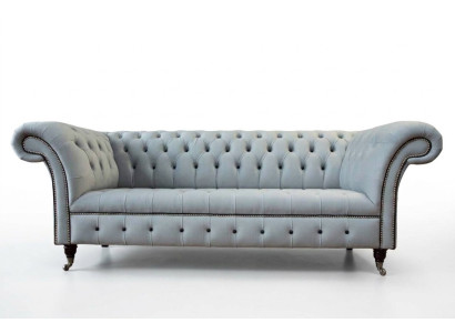 Sofa 3 Sitzer Luxus Chesterfield Ledersofas Luxus Designer Couch Neu