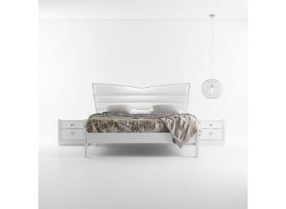 Design Möbel Bett 2x Nachttische 3 tlg Schlafzimmer Set Luxus Betten Neu