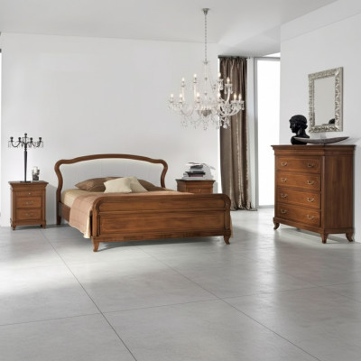 Schlafzimmer Set 2x Nachttische Kommode Komplett Zimmer Möbel 4tlg Neu