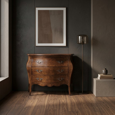 Designer Luxus Italienische Holz Möbel Kommode Schrank Anrichten Braun