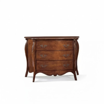 Kommode Braun Italienische Stil Holz Möbel Klassische Möbel Design Neu