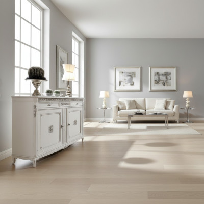 Sideboard Kommode Luxus Schränke Wohnzimmer Holz Weiß Klassische Möbel