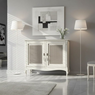 Sideboard Kommode Anrichte Schränke Kommoden Holz Luxus Möbel Weiß