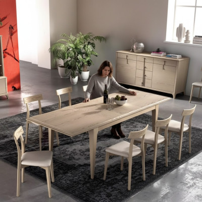 Essgarnitur Esstisch 6 x Stühle Garnitur Tisch Essgruppe 7tlg. Tisch Esszimmer
