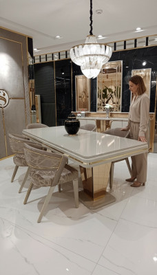 Designer Esstisch Ausdrucksstarkes Tischdesign Elegantes Neu Moderne