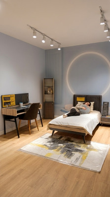 Stilove Schlafzimmer set Designer Jugendzimmer Möbel Bett + Nachttisch