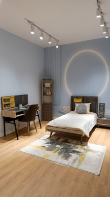 Stilove Schlafzimmer set Designer Jugendzimmer Möbel Bett + Nachttisch