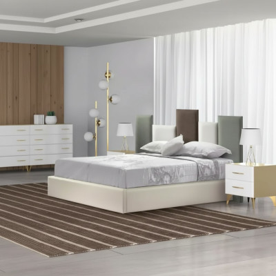 Bett Modern stilvolles Luxus Schlafzimmer Bette Italienische Möbel 180x200