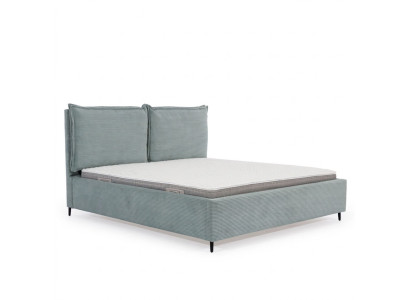Großes Schlafzimmer Bett Luxuriöses Textilbett Stilvolle Polsterbetten