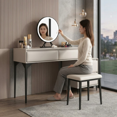 Schlafzimmer Holzmöbel Luxuriöser Kosmetiktisch Designer Schminktisch