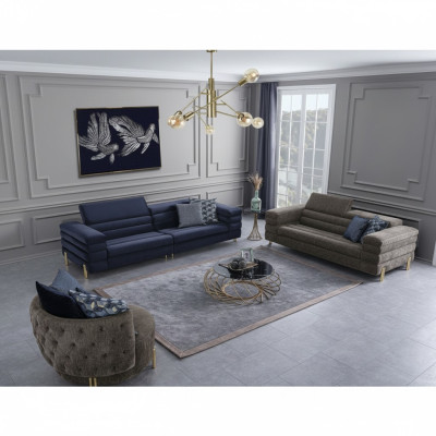 Wohnzimmer Set Sofagarnitur 431 Sitzer Luxus Möbel Design Polstermöbel
