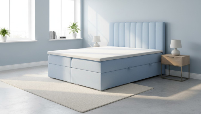 Doppelbett Schlafzimmer Designer Bett Modern Boxspringbett Luxus Möbel