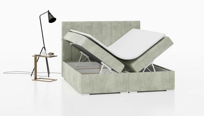 Luxus Bett Polstermöbel Schlafzimmer Boxspringbett Design Doppelbett Neu