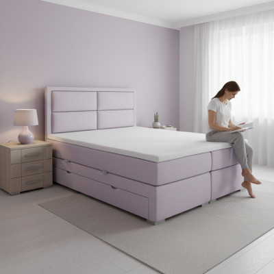 Luxus Schlafzimmer Bett Doppel Polsterbett Modern Design Möbel Boxspringbett