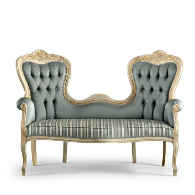 Klassische Chesterfield Sitzbank Polstermöbel Wohnzimmer Textilbank